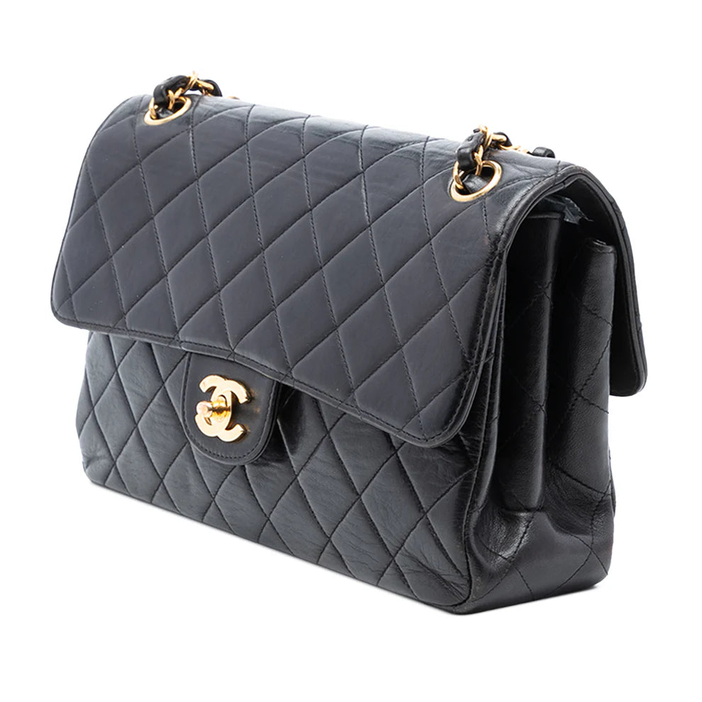 Chanel Medium Quilted Lambskin Double Sided Flap Bag