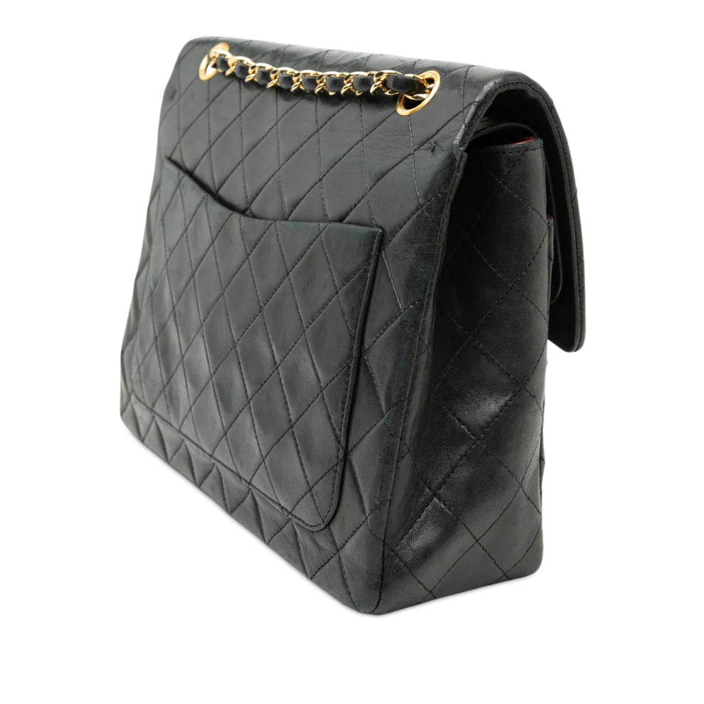 Chanel Medium Tall Classic Lambskin Double Flap Bag