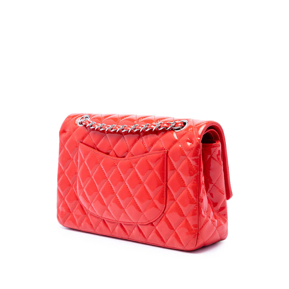 Chanel Medium Classic Patent Double Flap Bag