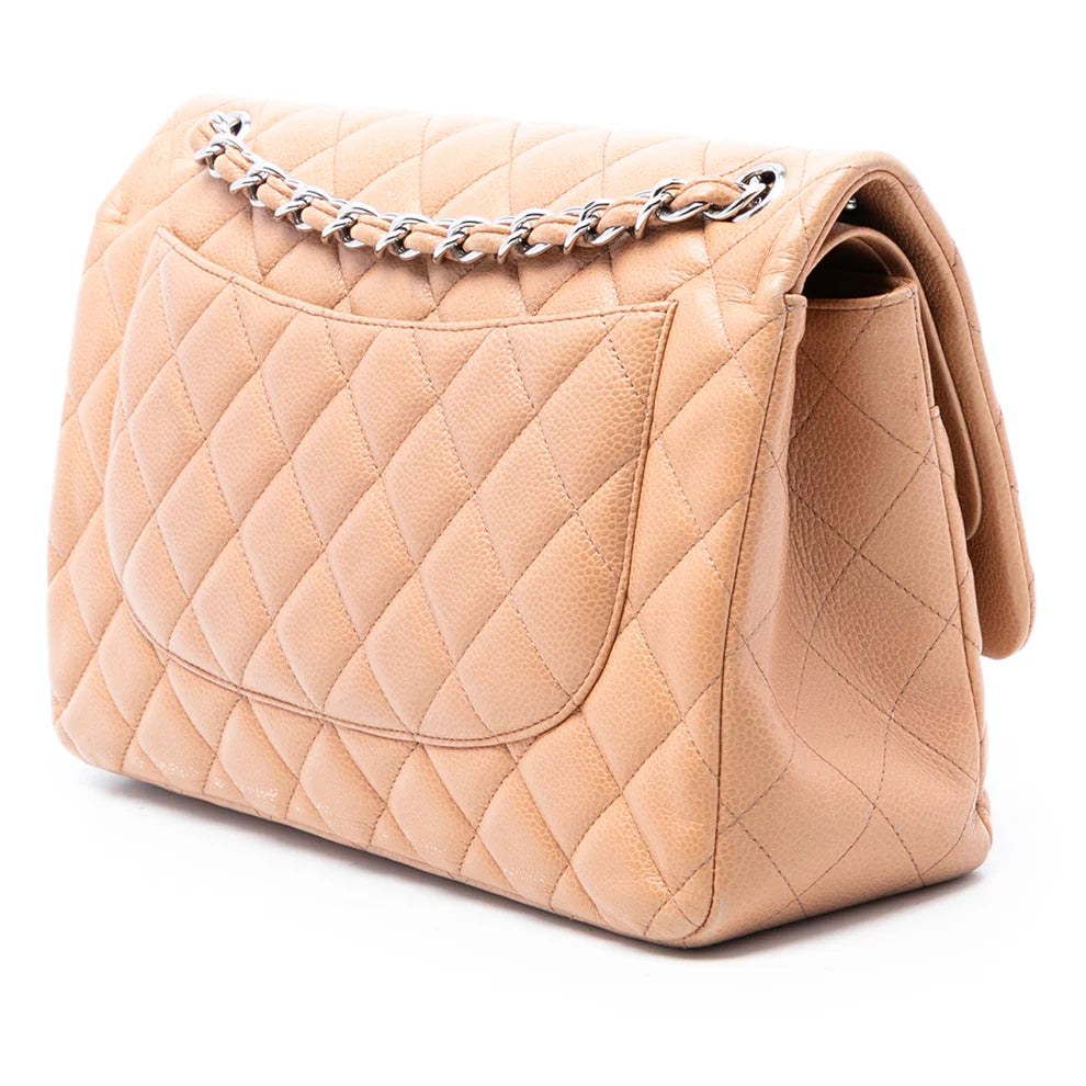 Chanel Jumbo Classic Caviar Double Flap Bag