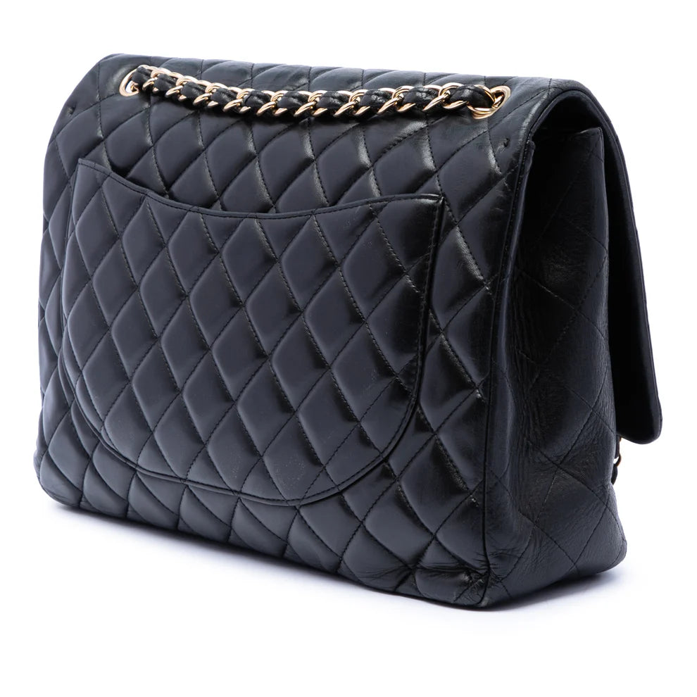 Chanel Maxi Classic Lambskin Single Flap Bag
