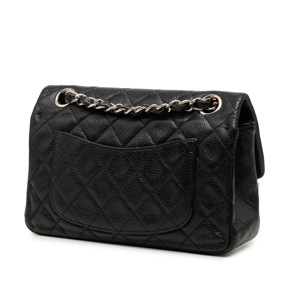 Chanel Mini Rectangular Classic Caviar Single Flap Bag