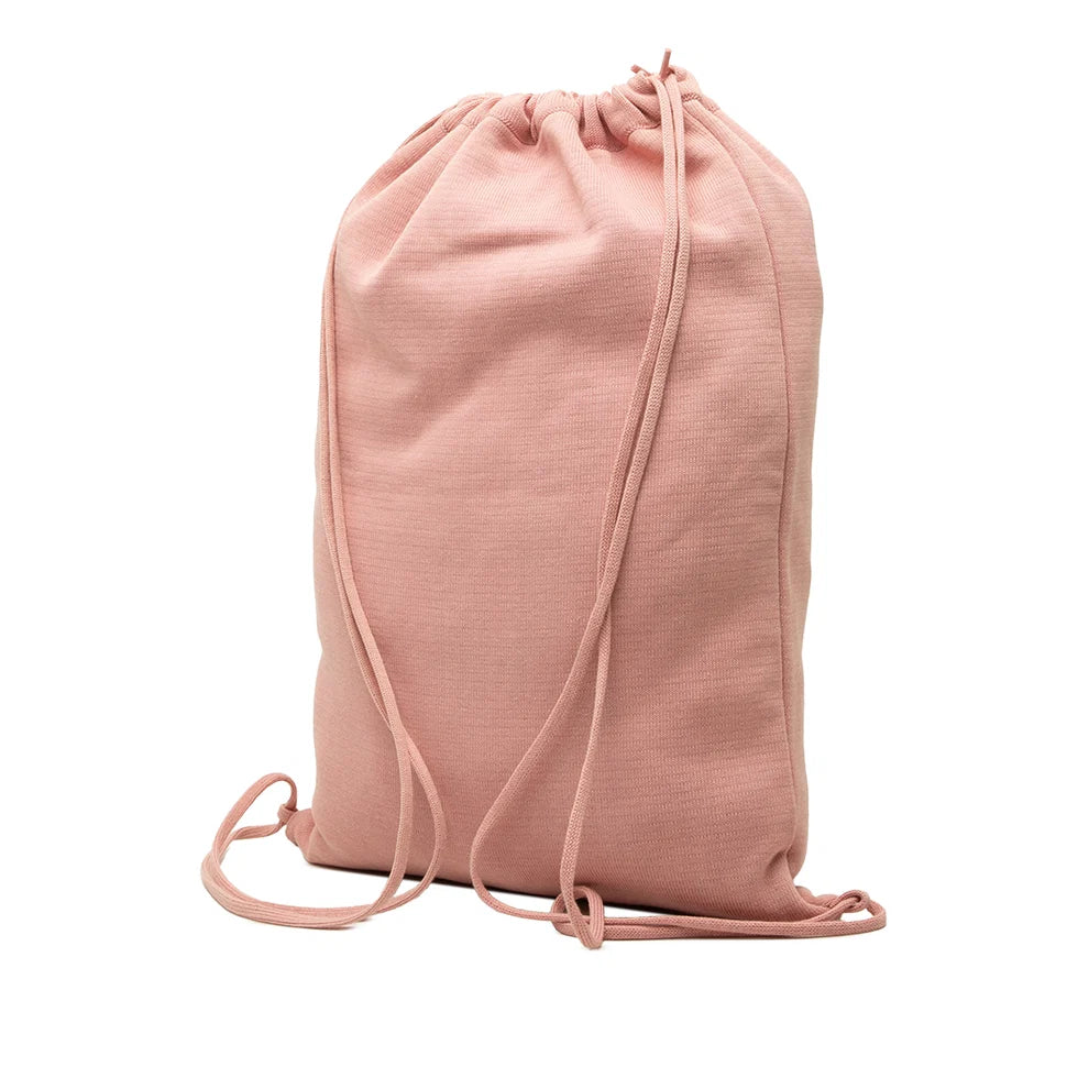 Chanel CC Sport Line Jersey Drawstring Backpack Bag