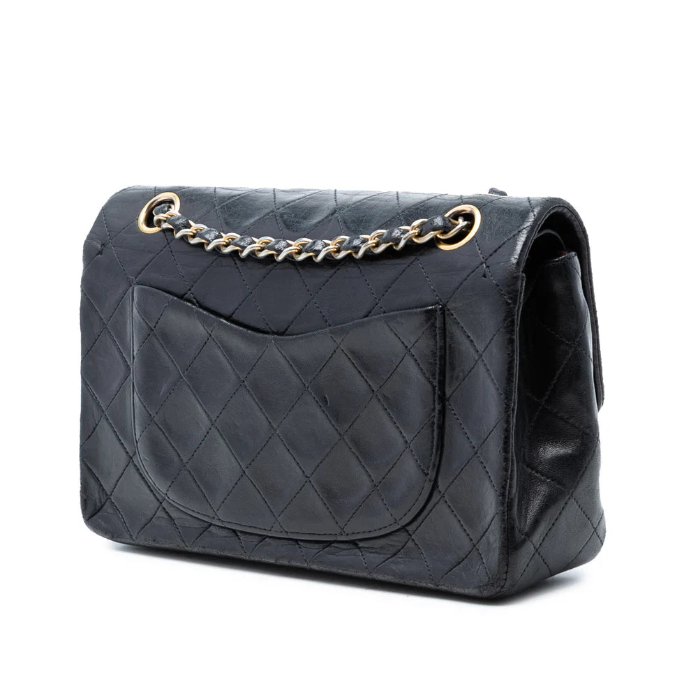 Chanel Small Classic Lambskin Double Flap Bag