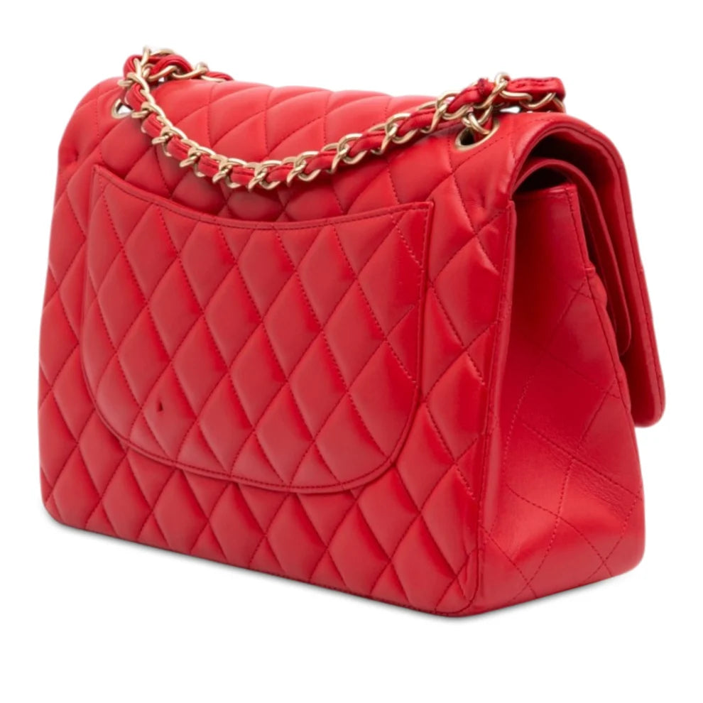Chanel Jumbo Classic Lambskin Double Flap Bag