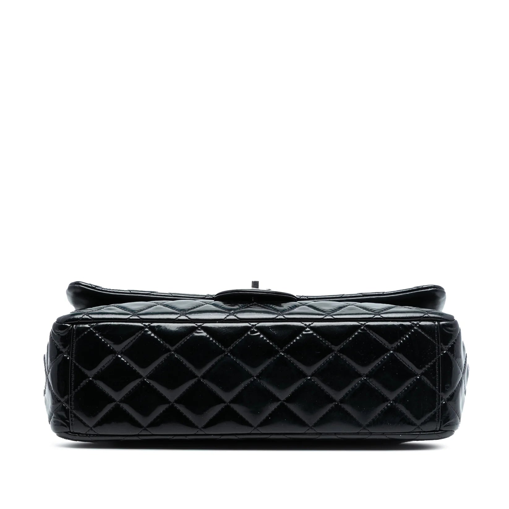 Chanel Maxi Jumbo Patent Double Flap