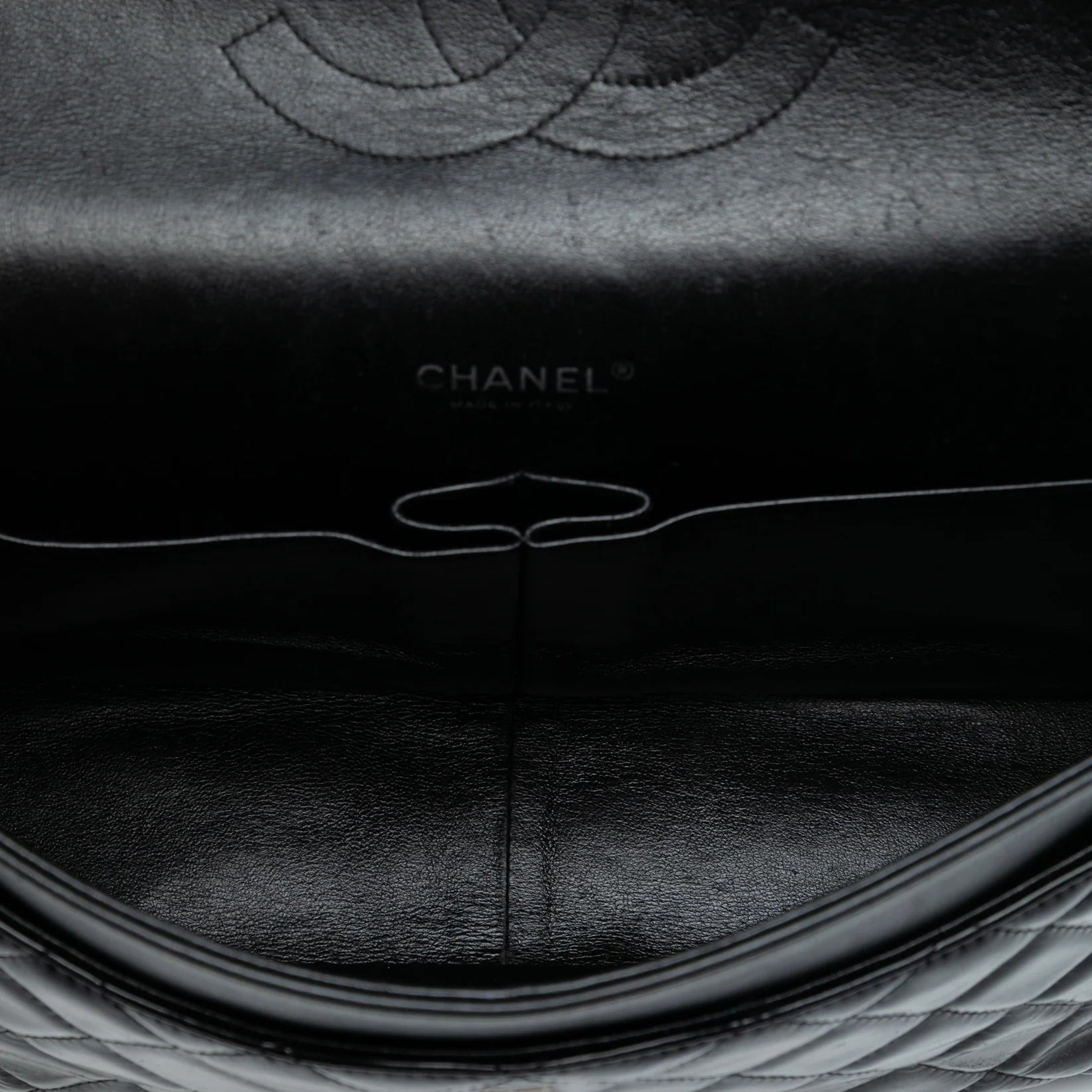 Chanel Maxi Jumbo Patent Double Flap
