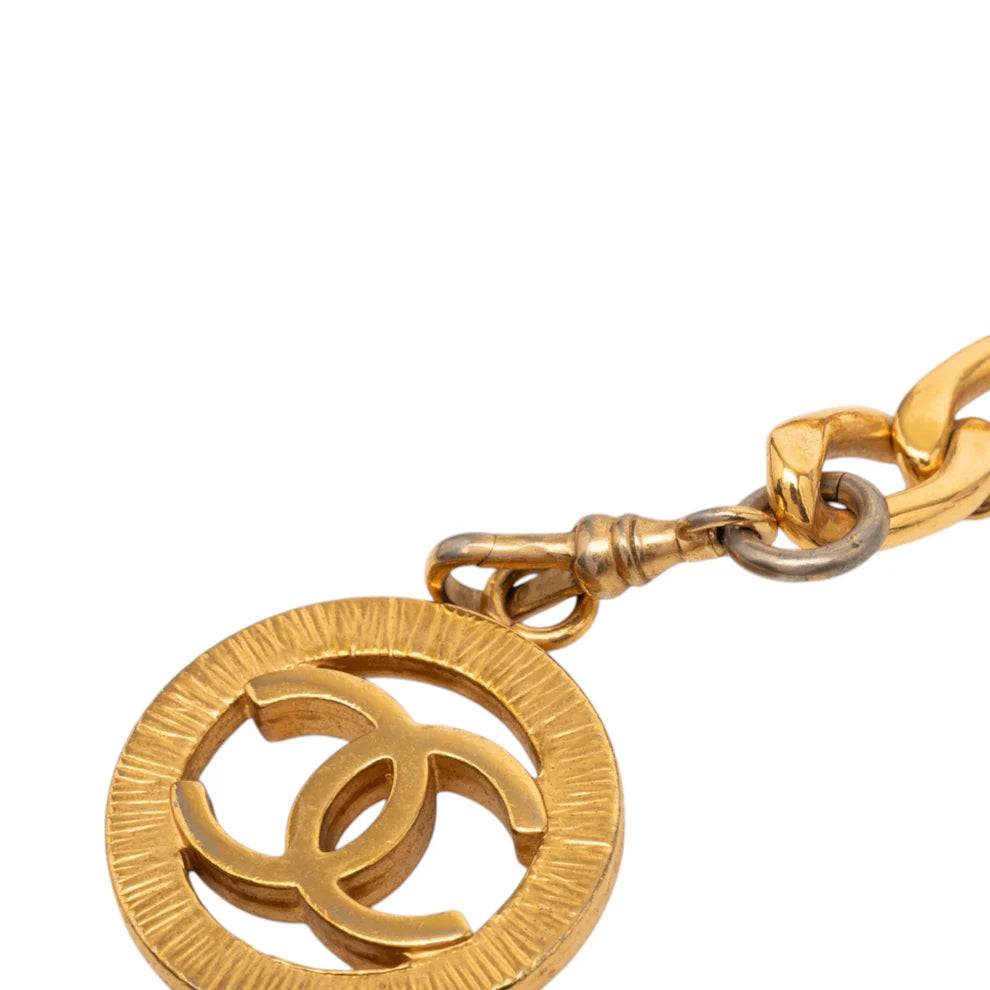 Chanel CC Gold Plated Chain Link Station Belt