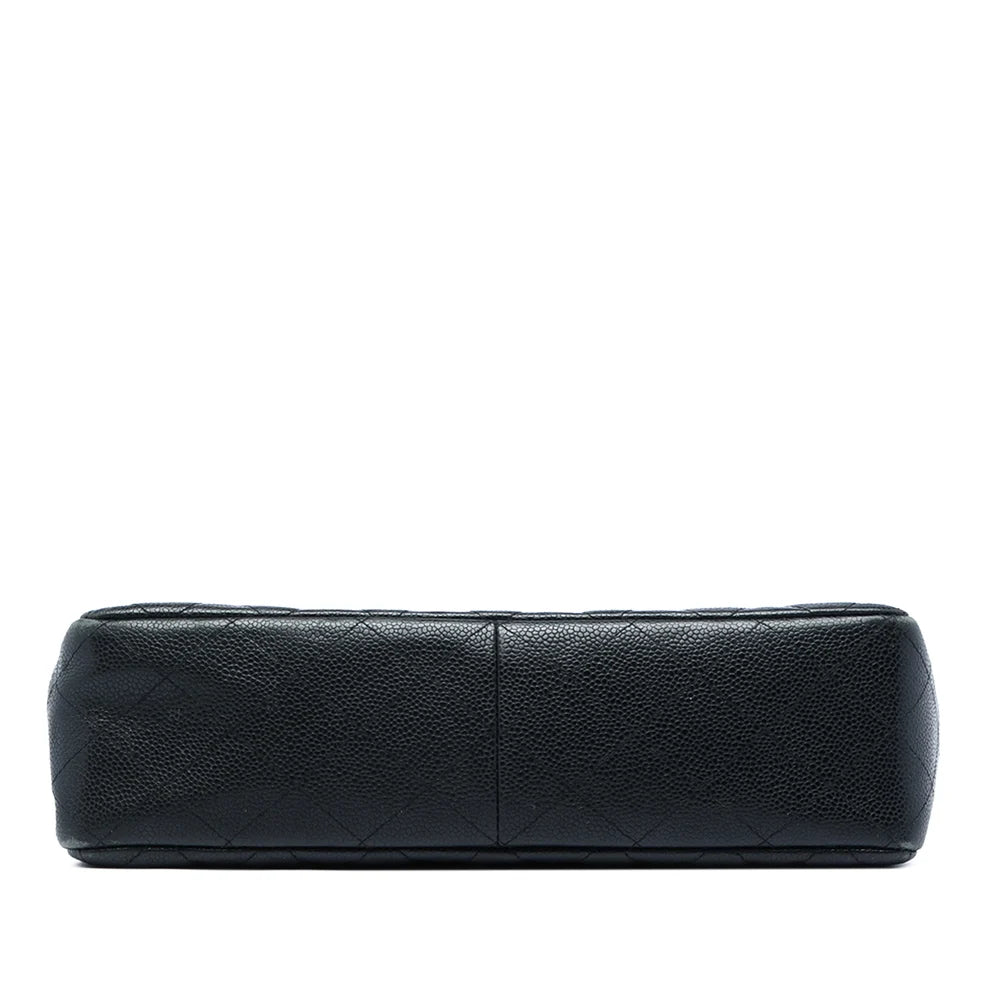 Chanel Jumbo Classic Caviar Single Flap Bag