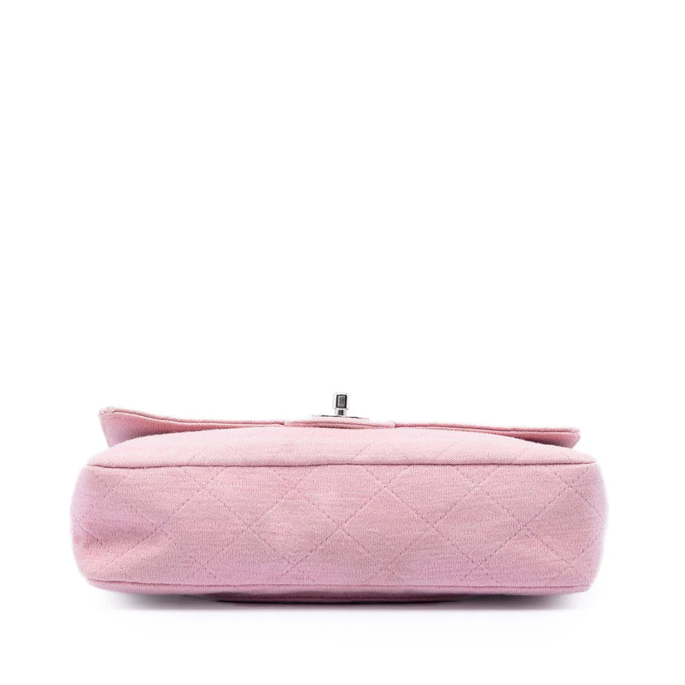 Chanel Medium Classic Jersey Single Flap Bag