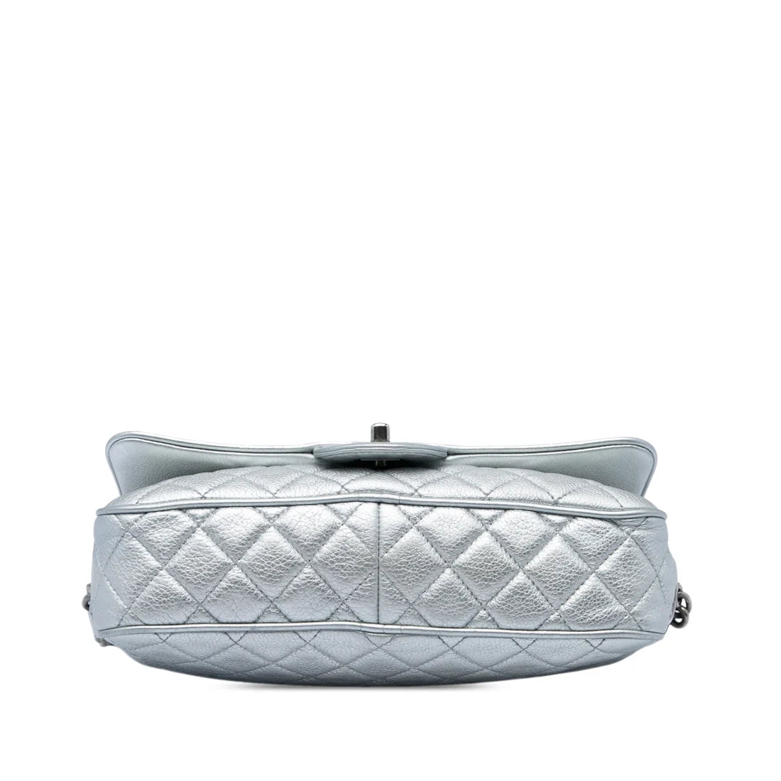 Chanel Medium Quilted Metallic Grained Calfskin Casual Rock Flap Bag