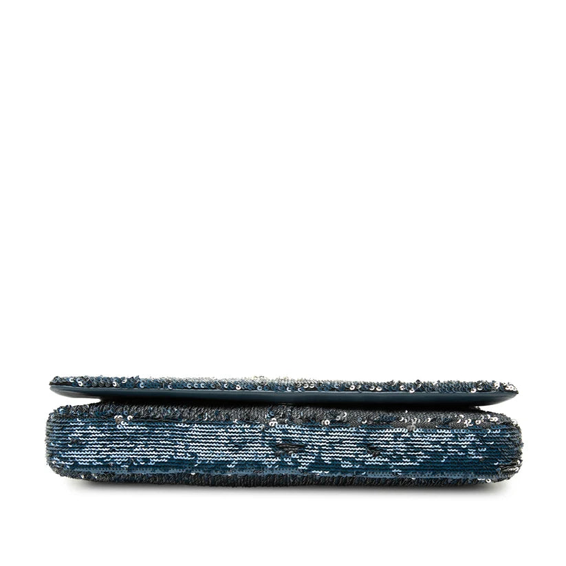 Chanel Coco Cuba Sequins Flap Clutch with Chain Bag