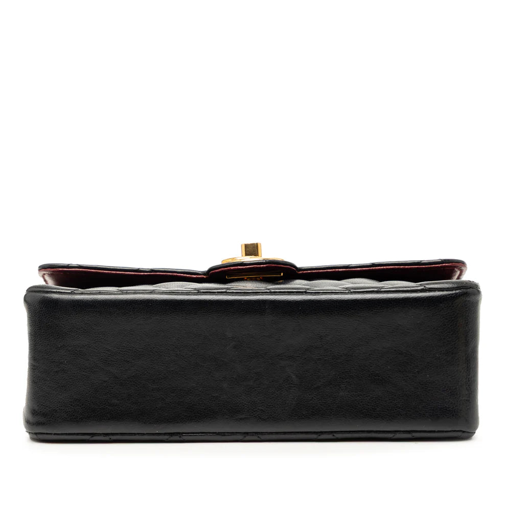 Chanel Mini CC Quilted Lambskin Single Flap Bag