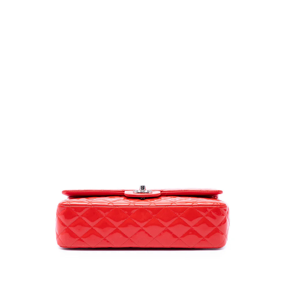 Chanel Medium Classic Patent Double Flap Bag