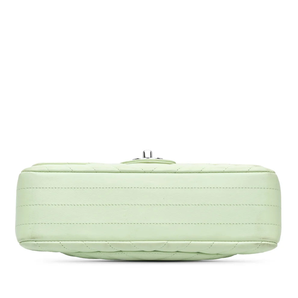 Chanel Small Classic Chevron Lambskin Double Flap Bag