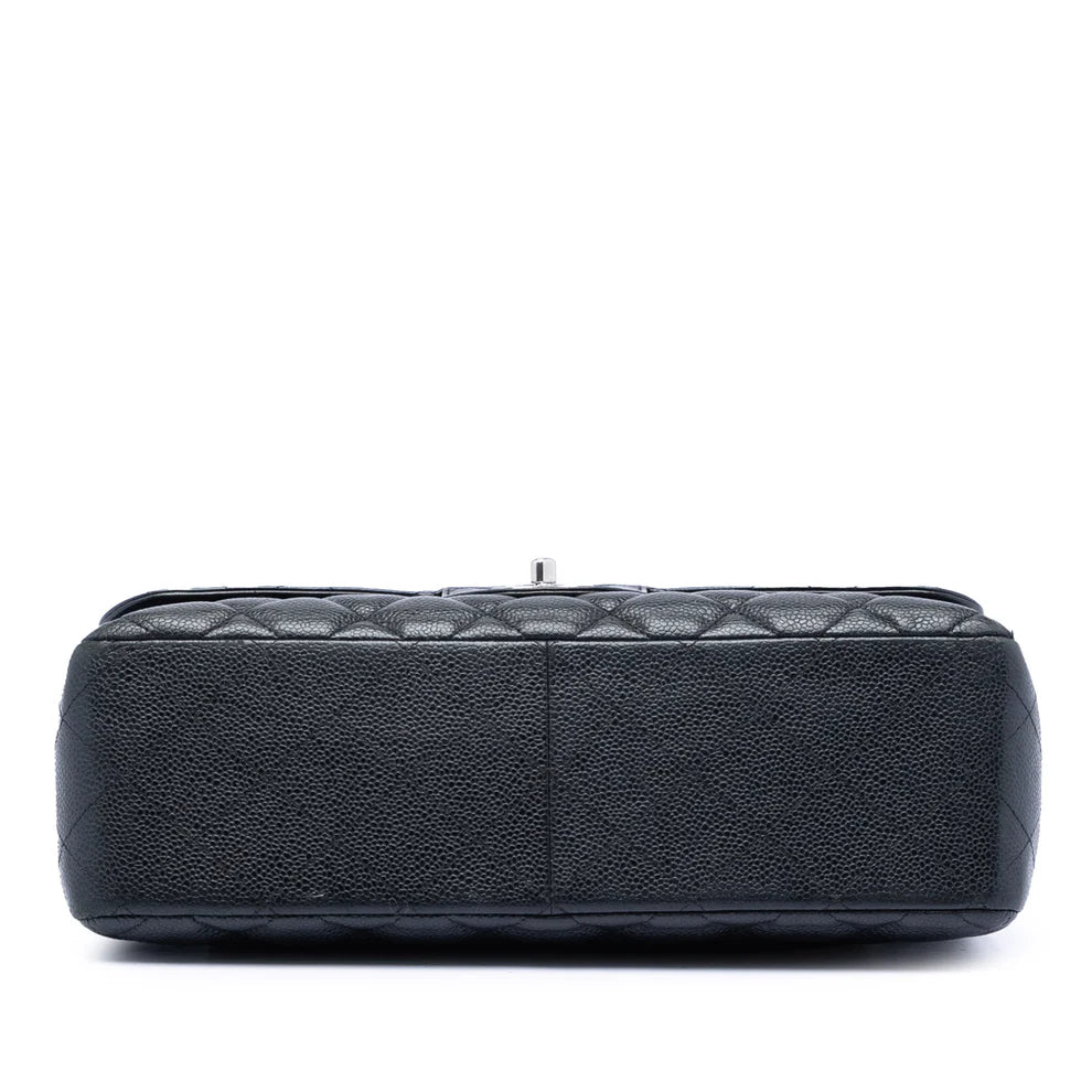 Chanel Jumbo Classic Caviar Double Flap Bag