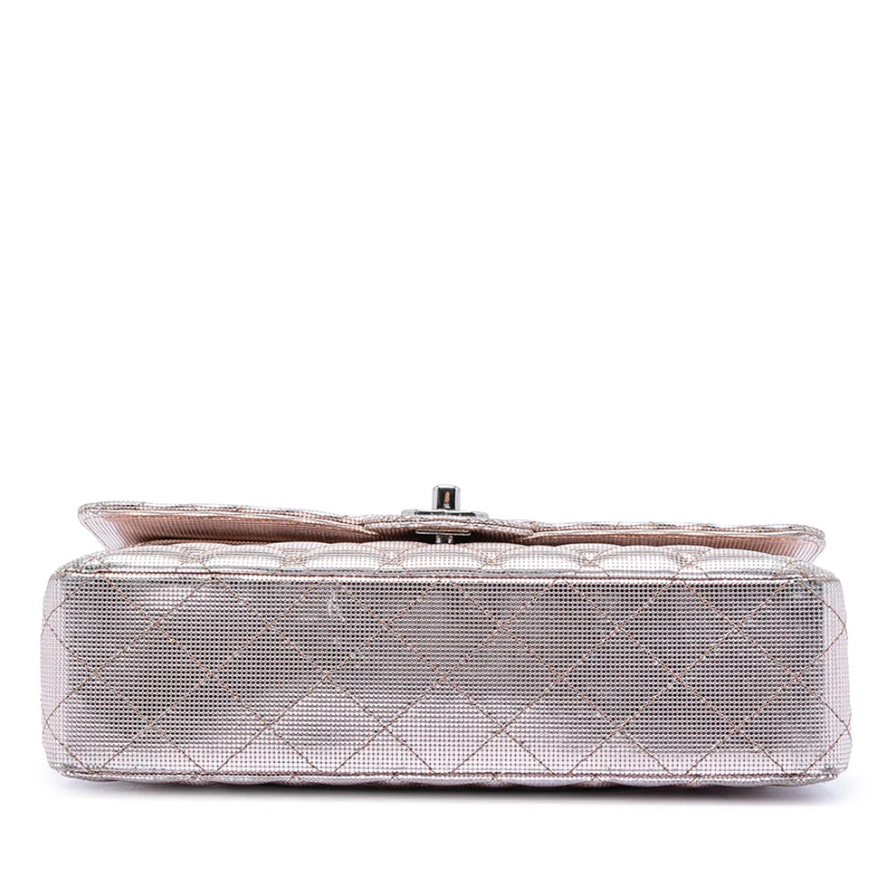 Chanel Medium Classic Calfskin Pixel Effect Double Flap Bag