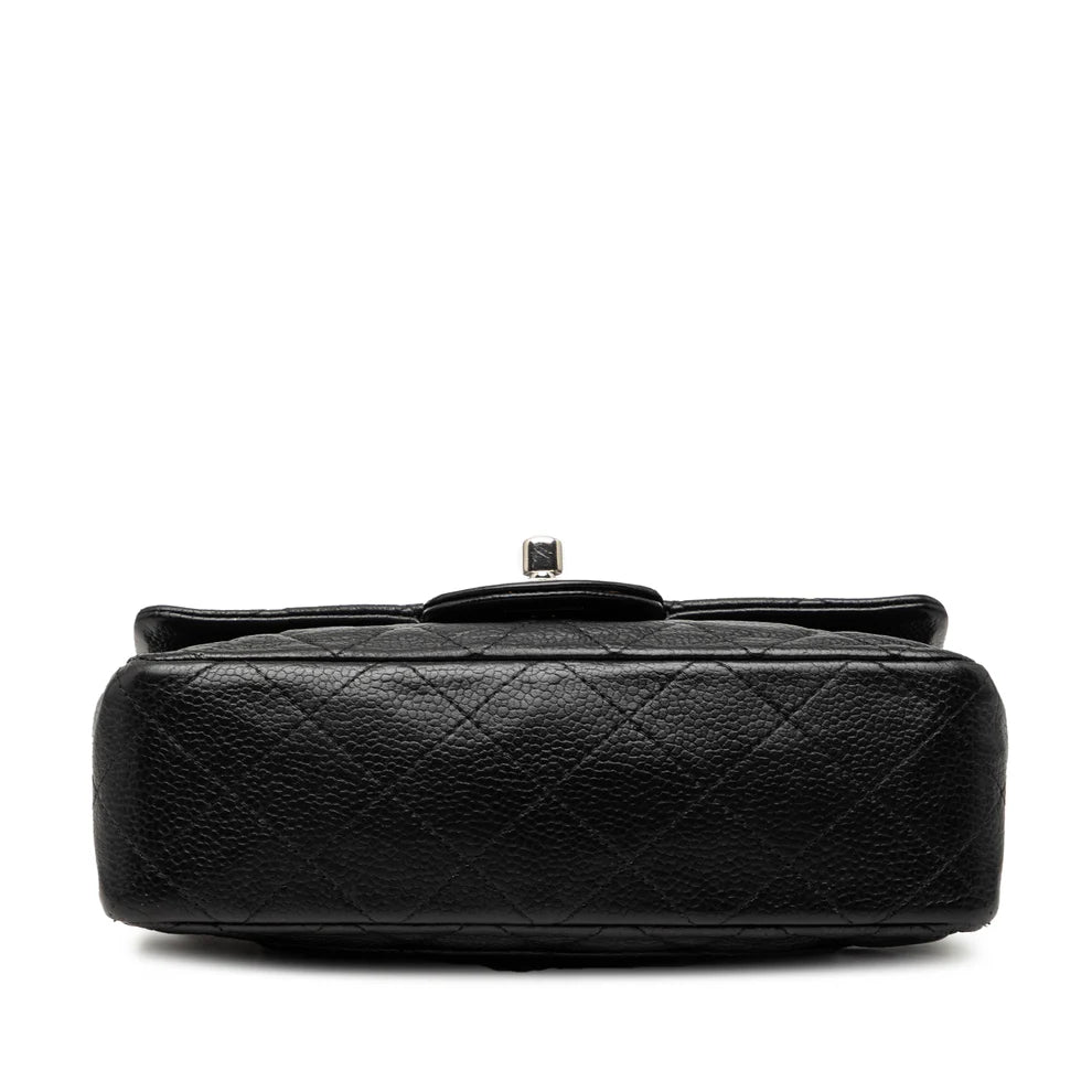 Chanel Mini Rectangular Classic Caviar Single Flap Bag