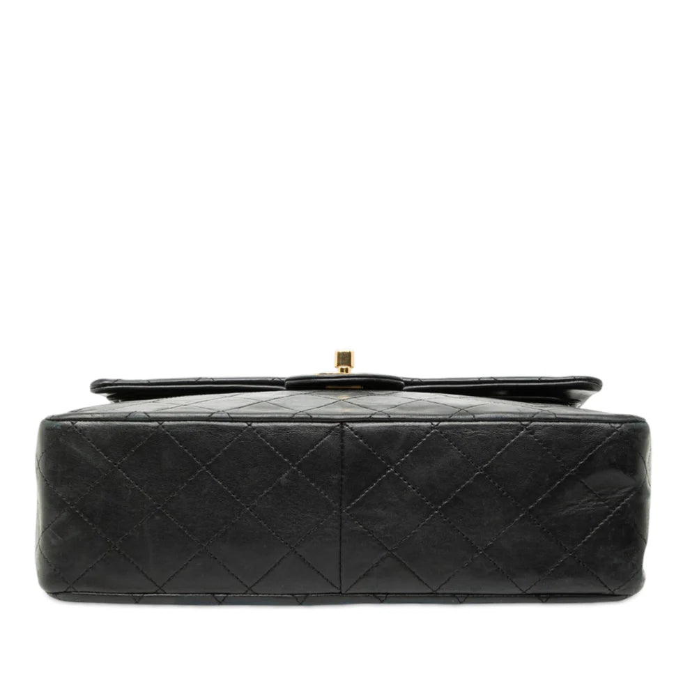 Chanel Medium Tall Classic Lambskin Double Flap Bag