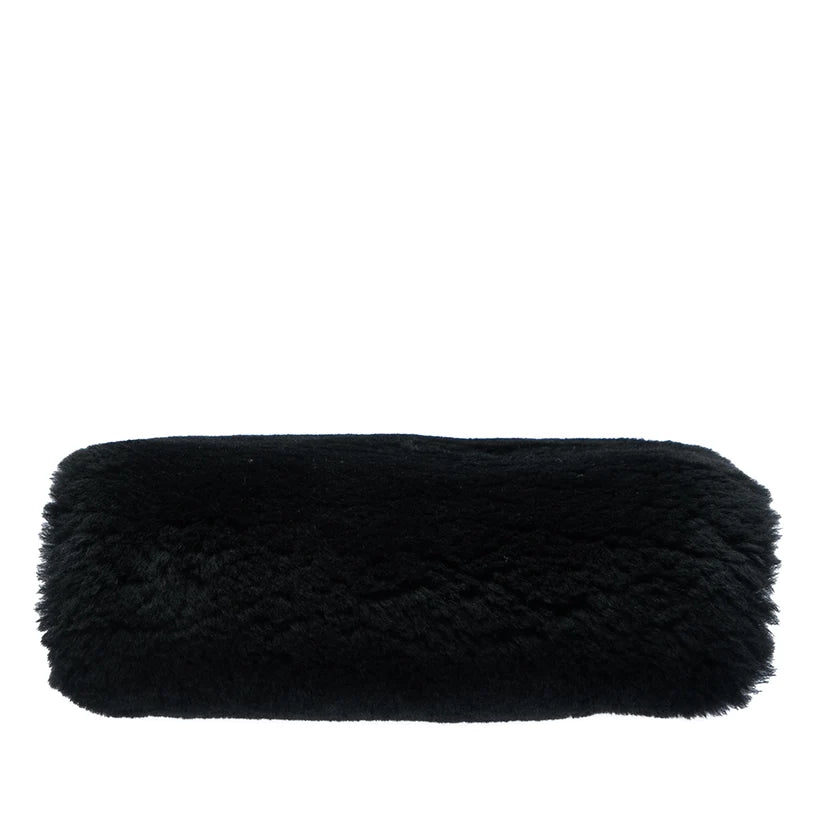 Chanel CC Shearling Muff Shoulder Bag
