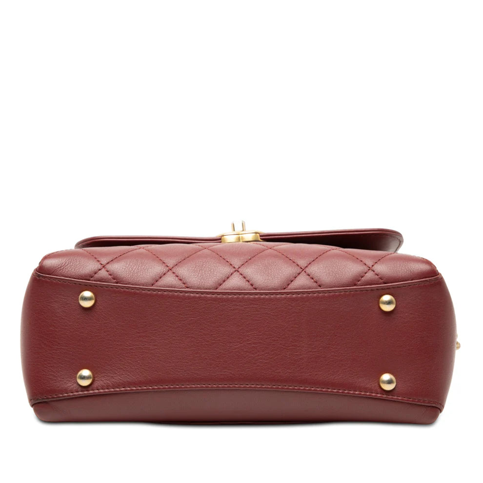 Chanel CC Quilted Lambskin Flap Bag