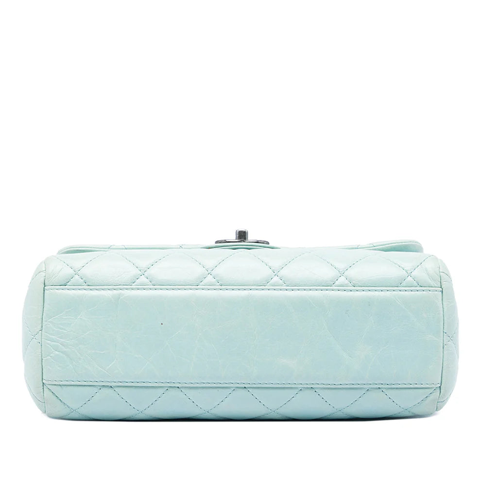 Chanel Medium Quilted Glazed Calfskin Coco Soft Flap Bag