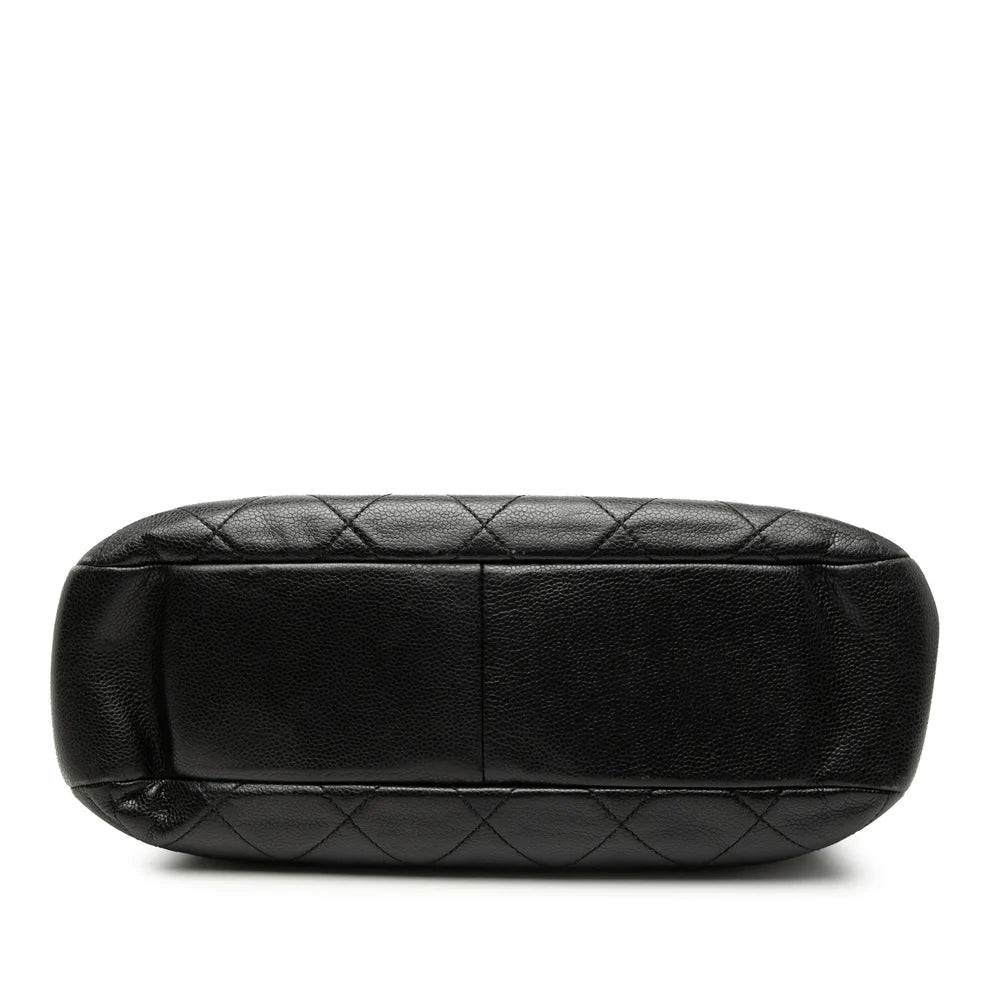 Chanel Quilted Caviar Soft Shopper Tote Bag