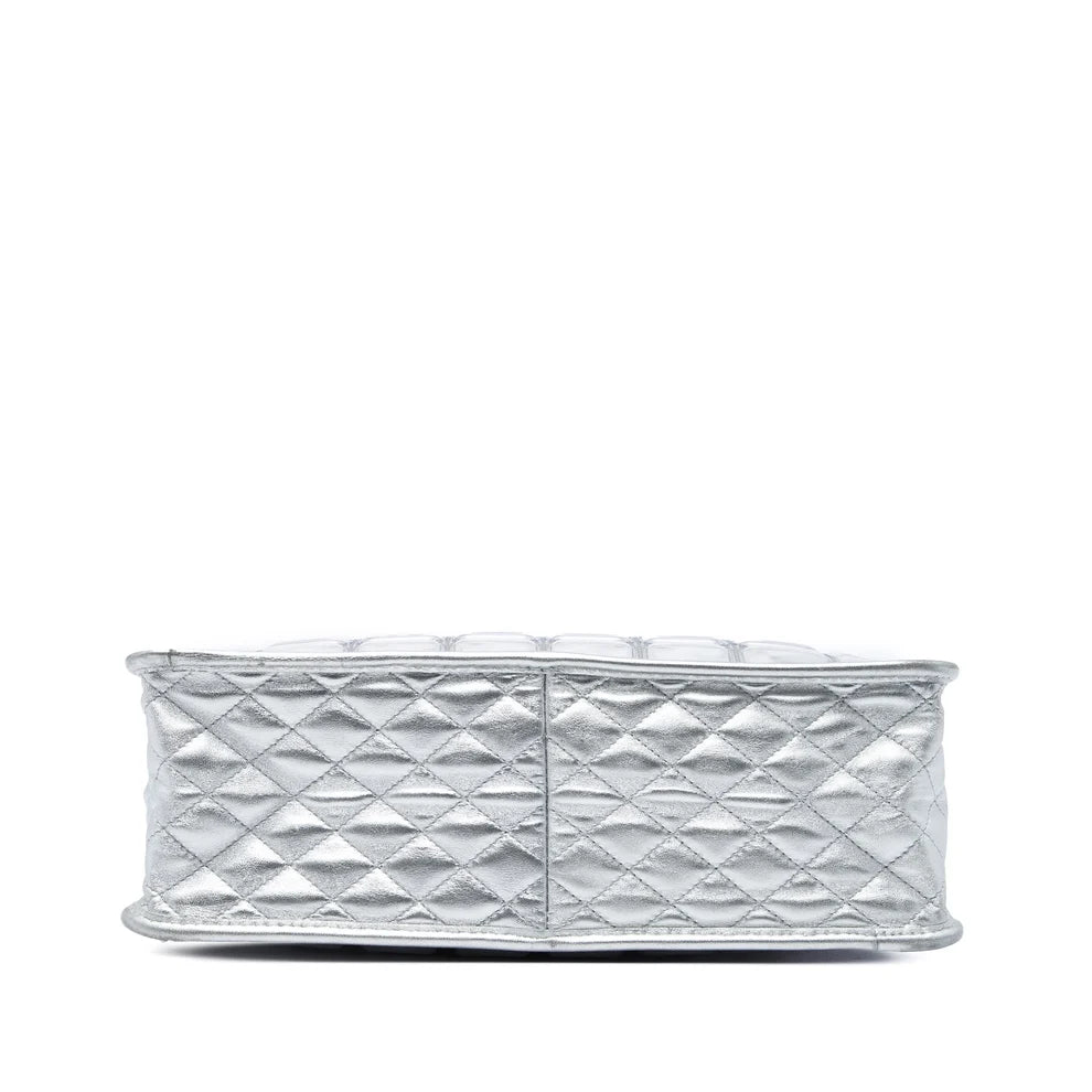 Chanel CC Vinyl Ice Cube Shopper Tote Bag