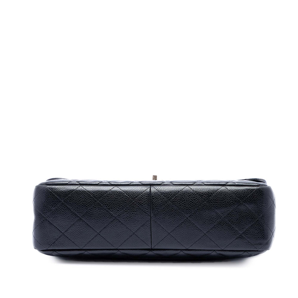 Chanel Jumbo Classic Caviar Single Flap Bag
