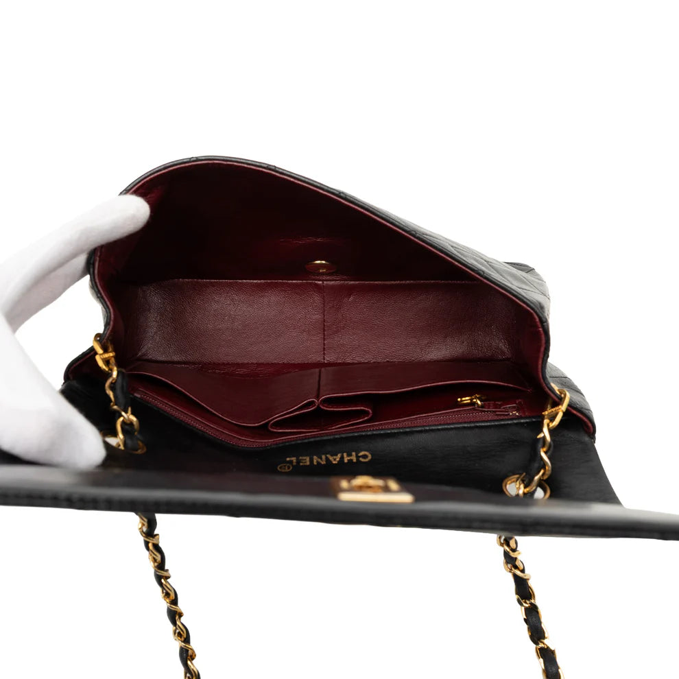 Chanel Medium Quilted Lambskin Full Flap bag