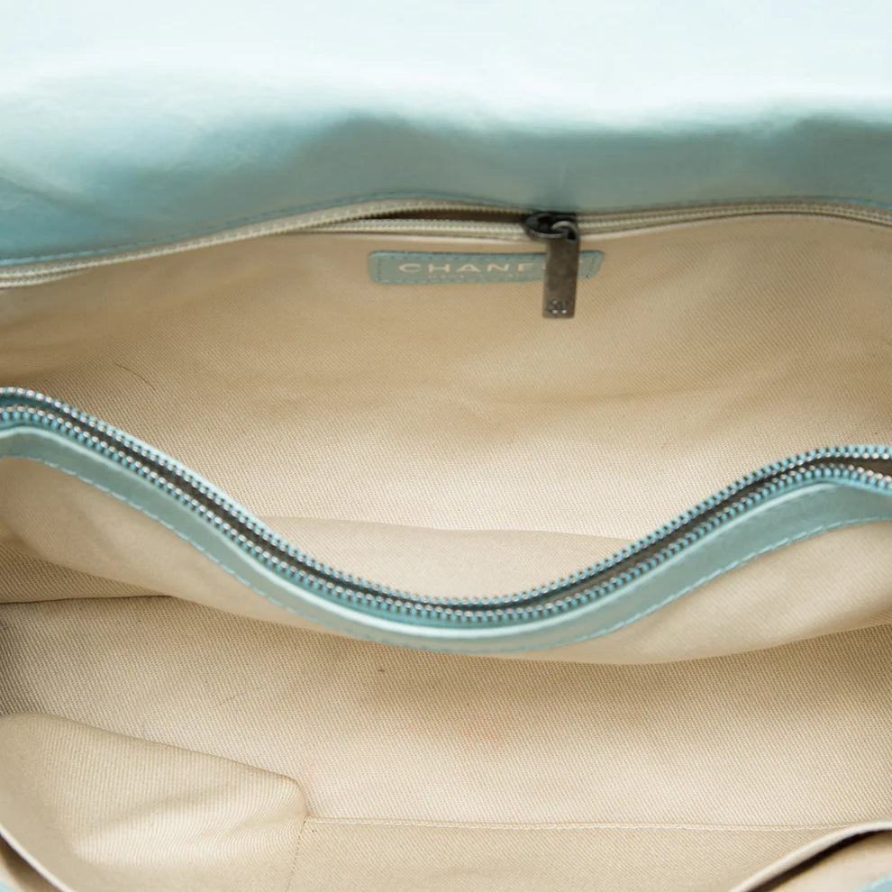 Chanel Medium Quilted Glazed Calfskin Coco Soft Flap Bag
