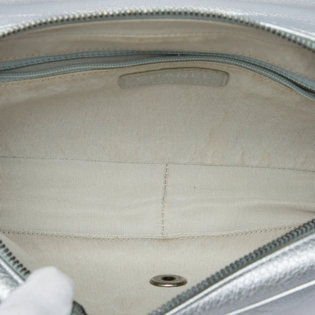 Chanel Medium Quilted Metallic Grained Calfskin Casual Rock Flap Bag