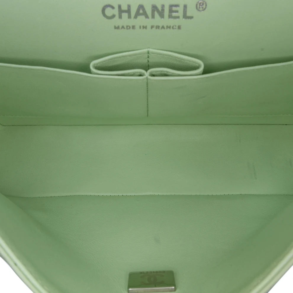 Chanel Small Classic Chevron Lambskin Double Flap Bag