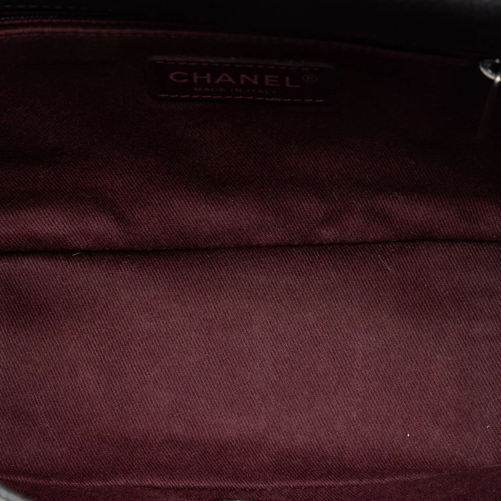 Chanel Small Quilted Calfskin CC Enchained Accordion Flap Bag