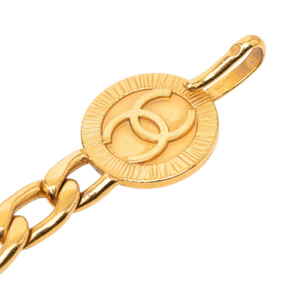 Chanel CC Gold Plated Chain Link Station Belt