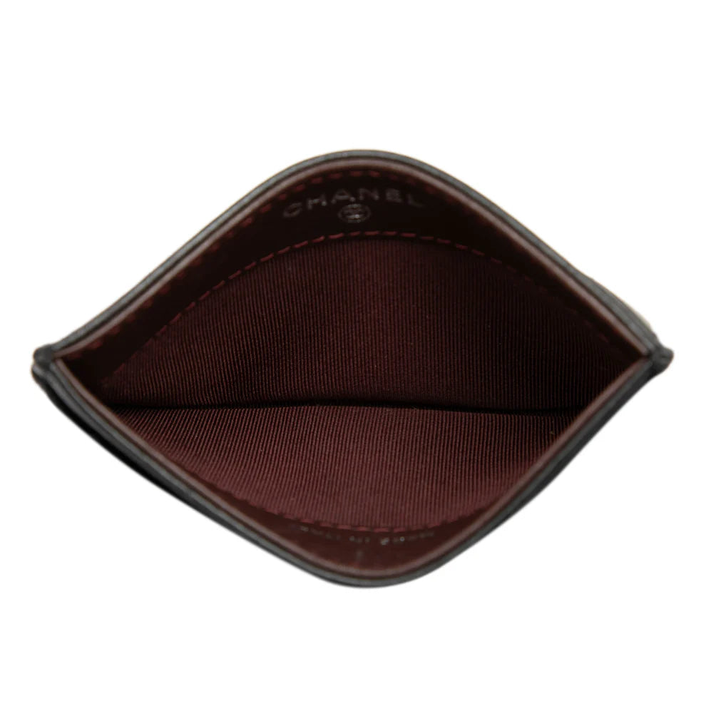 Chanel CC Quilted Lambskin Card Holder