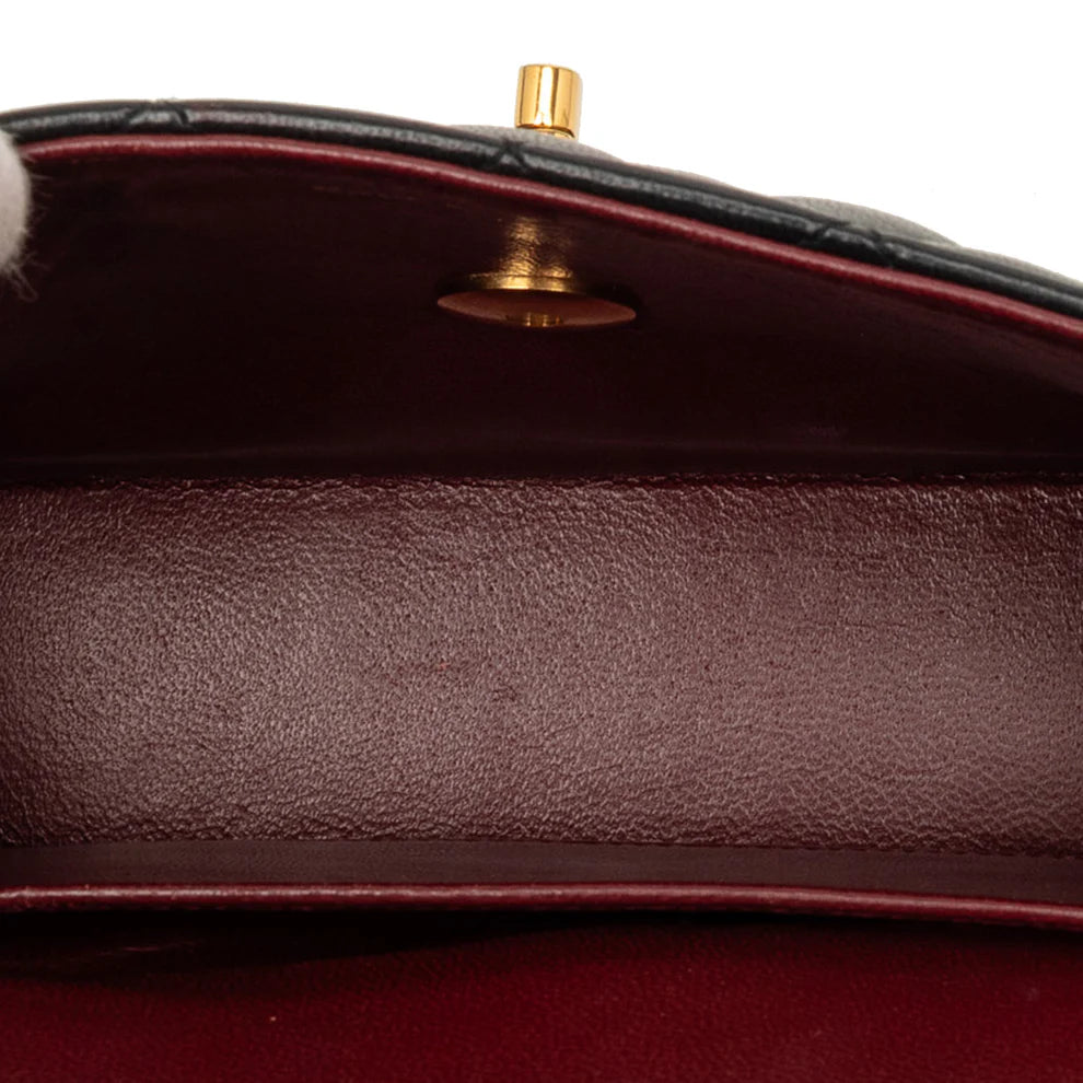 Chanel Mini CC Quilted Lambskin Single Flap Bag