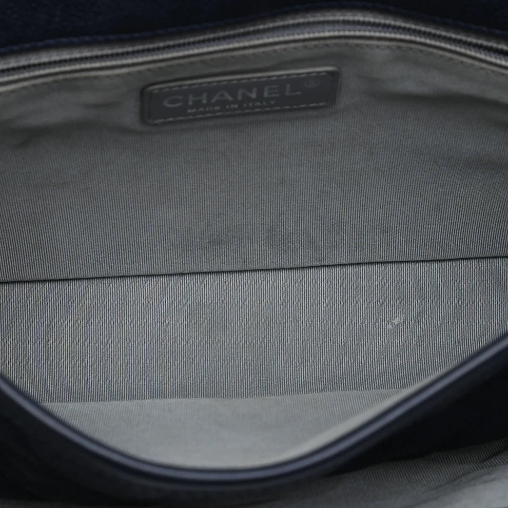 Chanel Medium Quilted Caviar French Riviera Flap Bag