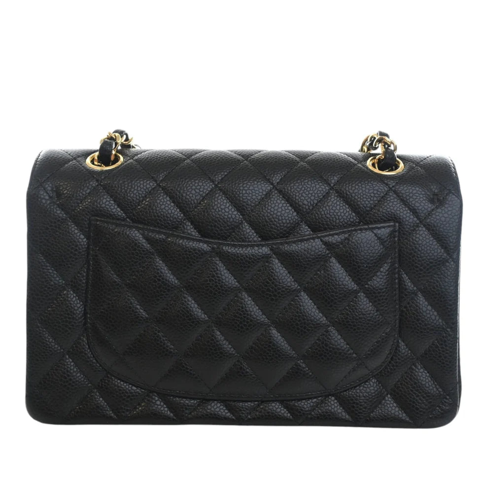 Chanel Small Classic Caviar Double Flap Bag