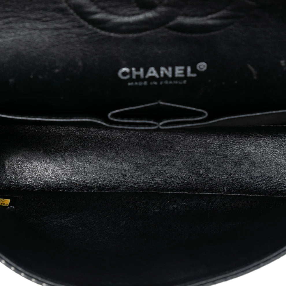 Chanel Medium Classic Perforated Lambskin Double Flap Bag