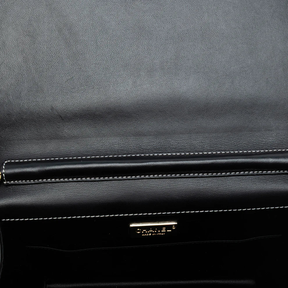Chanel CC Lambskin Embroidered Clutch With Chain Bag