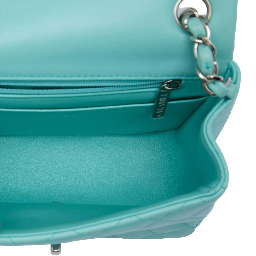 Chanel Mini Square Classic Lambskin Single Flap Bag