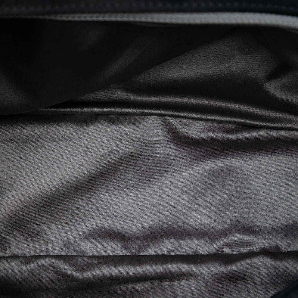 Chanel Extra Large CC Quilted Satin Single Flap Bag