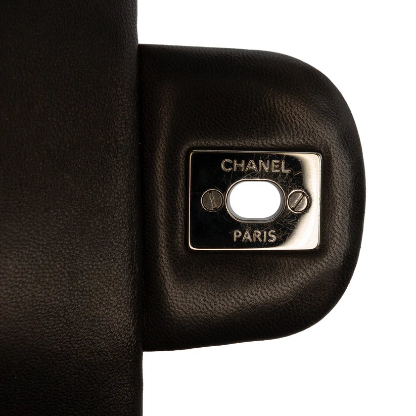 Chanel Jumbo Classic Bicolor Lambskin Twist Flap Bag