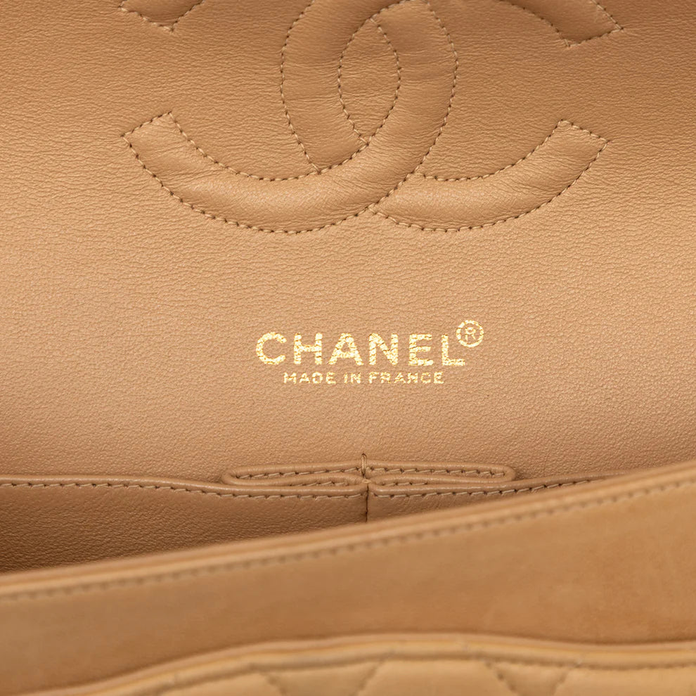 Chanel Medium Classic Lambskin Double Flap Bag