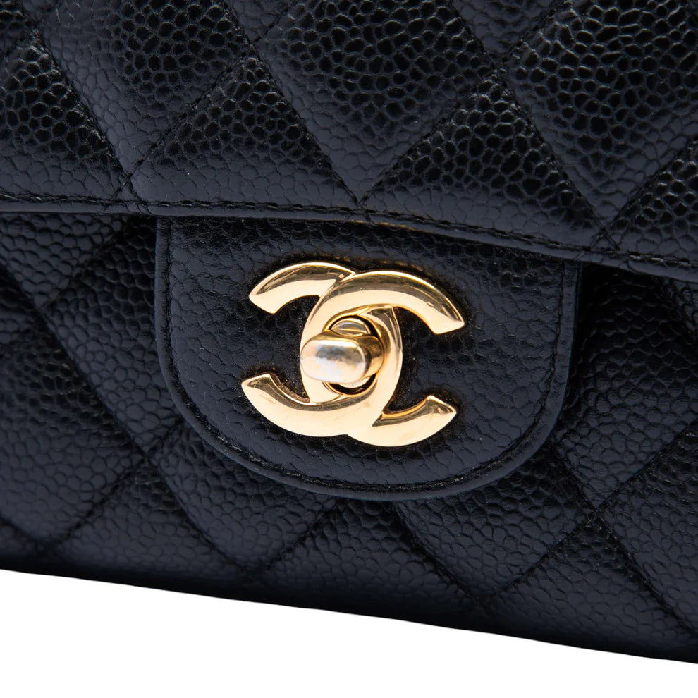 Chanel Medium Classic Caviar Double Flap Bag