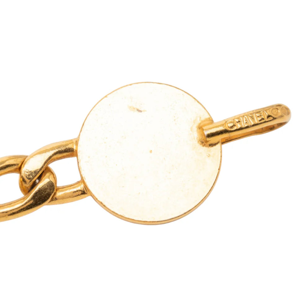 Chanel CC Gold Plated Chain Link Station Belt
