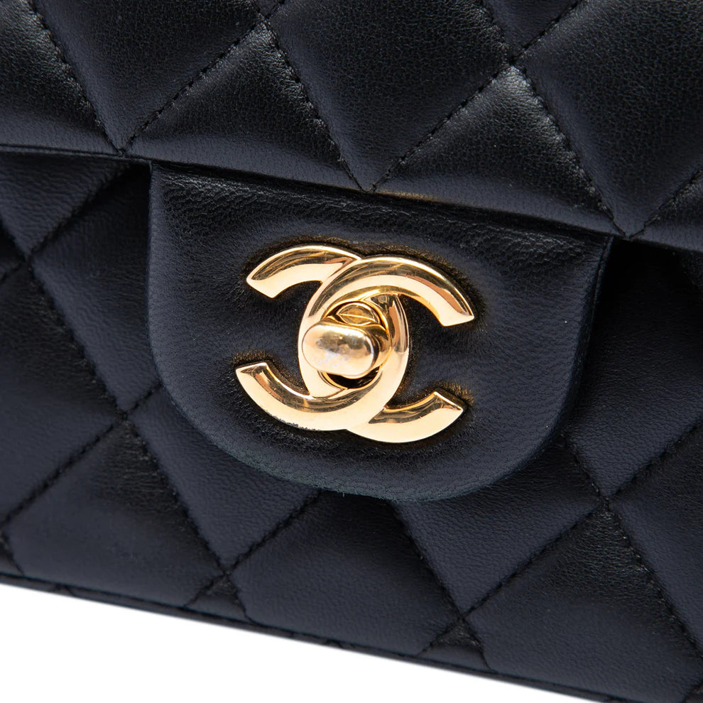 Chanel Medium Classic Lambskin Double Flap Bag