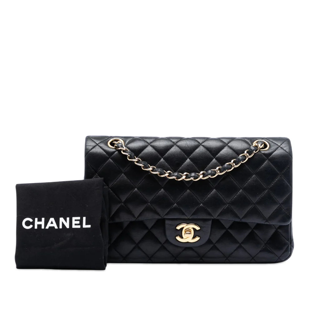 Chanel Medium Classic Lambskin Double Flap Bag