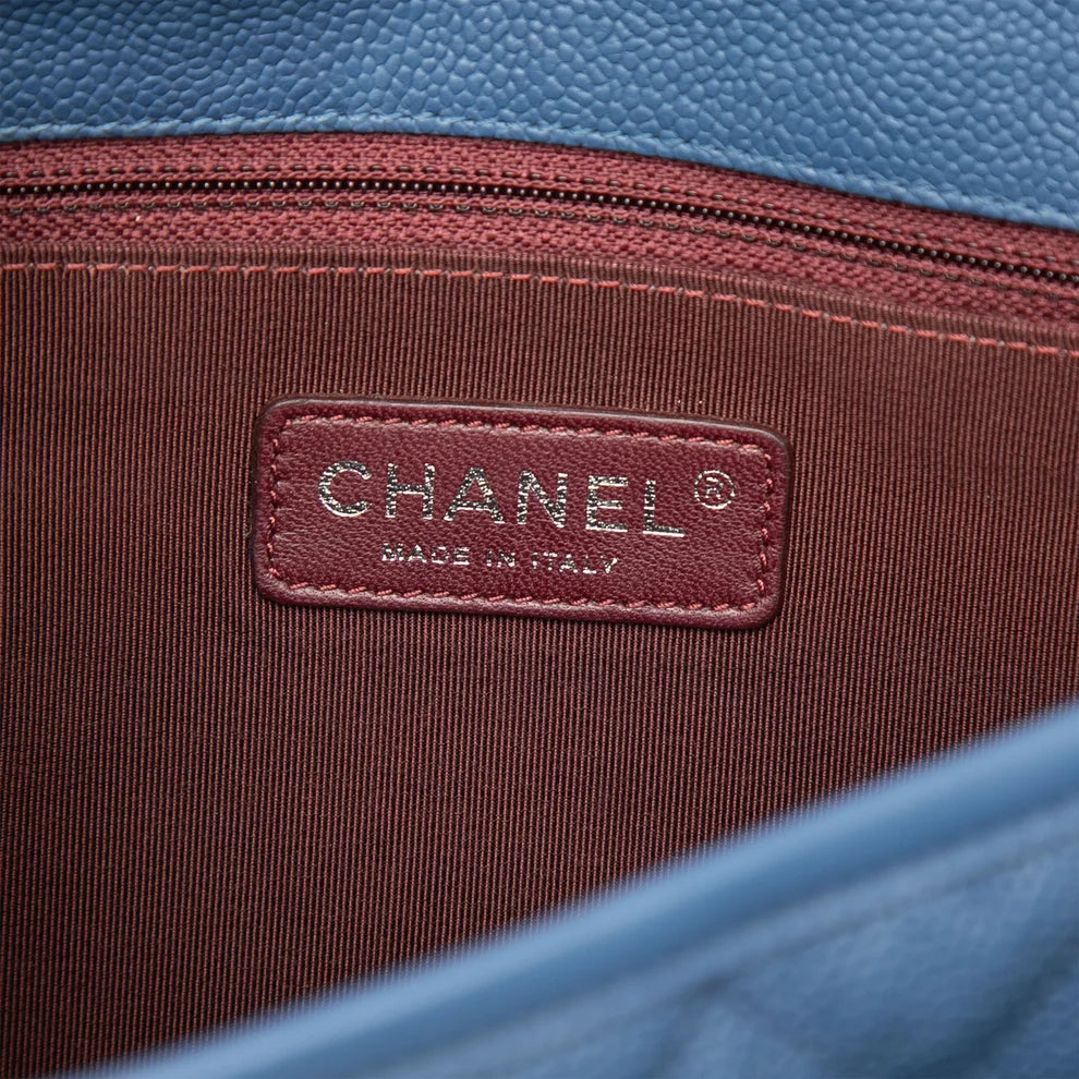 Chanel Medium Caviar French Riviera Flap Bag